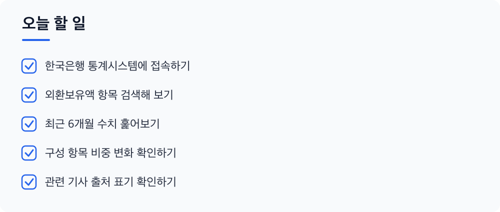 오늘 할 일